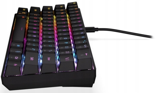 KLAWIATURA PRZEWODOWA KRUX QARA 60% RGB OUTEMU RED