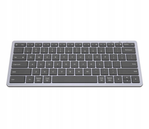 KLAWIATURA MEMBRANOWA X-KOM ALU KEYS MINI GRAFITOWA