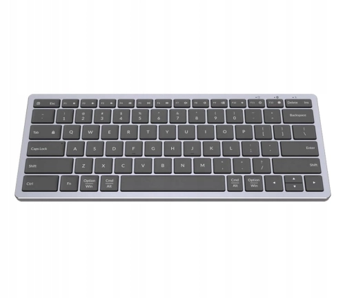 KLAWIATURA MEMBRANOWA X-KOM ALU KEYS MINI GRAFITOWA