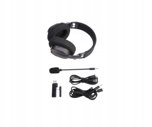 SŁUCHAWKI BEZPRZEWODOWE REDRAGON H888 LUCE CZARNE