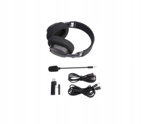 SŁUCHAWKI BEZPRZEWODOWE REDRAGON H888 LUCE CZARNE