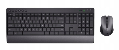 ZESTAW KLAWIATURA I MYSZ TRUST LYRA CZARNY