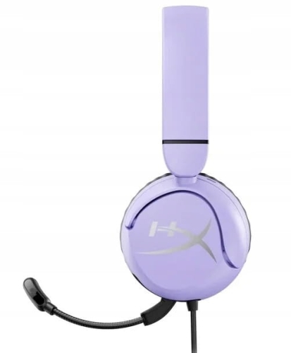SŁUCHAWKI PRZEWODOWE HYPERX CLOUD MINI FIOLETOWE
