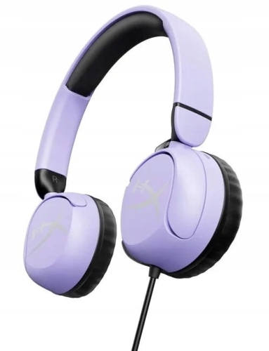 SŁUCHAWKI PRZEWODOWE HYPERX CLOUD MINI FIOLETOWE