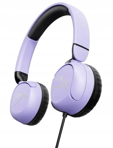 SŁUCHAWKI PRZEWODOWE HYPERX CLOUD MINI FIOLETOWE