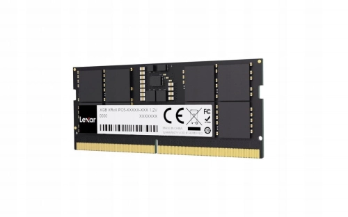 PAMIĘĆ RAM LEXAR DDR5 16GB 5600MHZ CL46 (1x16GB) SODIMM