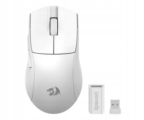 MYSZKA BEZPRZEWODOWA REDRAGON M916 LIT K1NG LITE BIAŁA