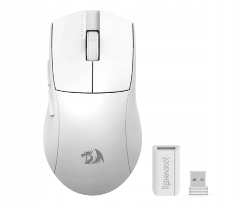 MYSZKA BEZPRZEWODOWA REDRAGON M916 LIT K1NG LITE BIAŁA