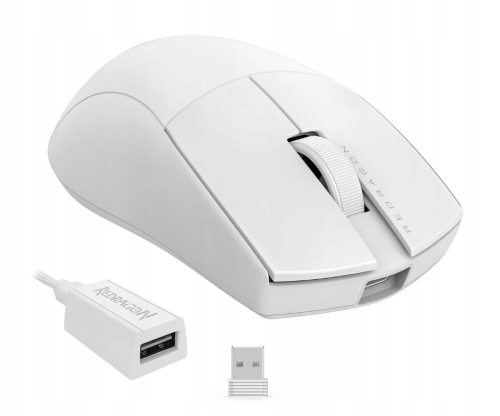 MYSZKA BEZPRZEWODOWA REDRAGON M916 LIT K1NG LITE BIAŁA