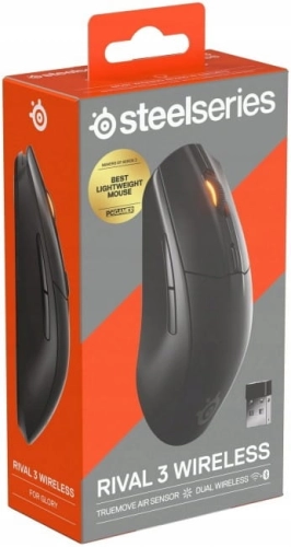 MYSZKA BEZPRZEWODOWA STEELSERIES RIVAL 3 WIRELESS GEN 2 CZARNA