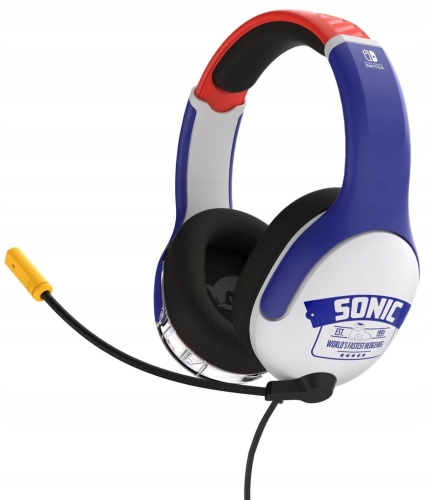 SŁUCHAWKI PRZEWODOWE PDP REALMZ SONIC GO FAST NINTENDO SWITCH