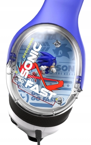 SŁUCHAWKI PRZEWODOWE PDP REALMZ SONIC GO FAST NINTENDO SWITCH