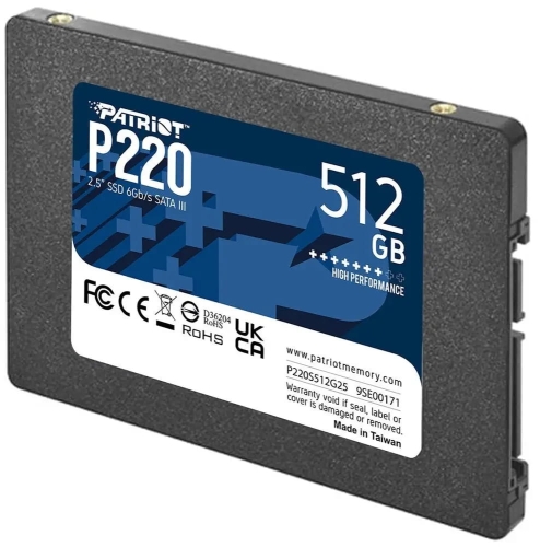 DYSK SSD PATRIOT P220 512GB SATA III 2,5"