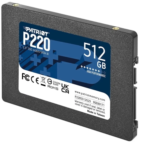 DYSK SSD PATRIOT P220 512GB SATA III 2,5"