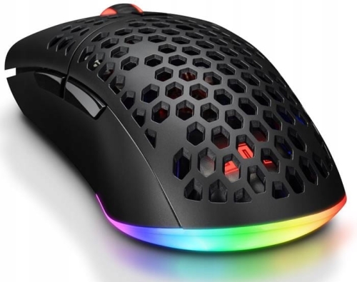 MYSZKA BEZPRZEWODOWA SILVER MONKEY X HOWLER CZARNA RGB