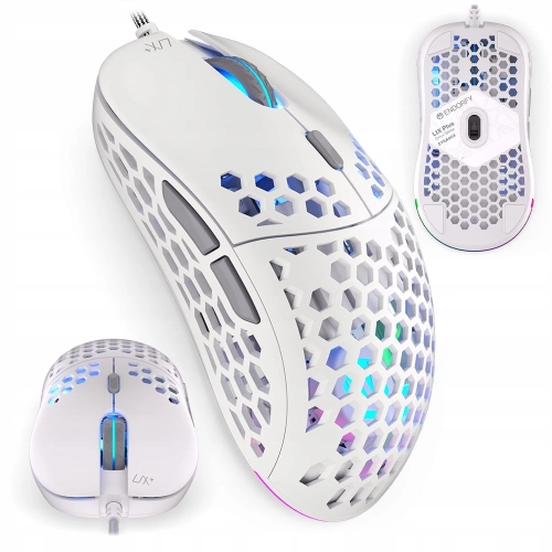 MYSZKA PRZEWODOWA ENDORFY LIX PLUS ONYX WHITE BIAŁA