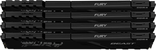 PAMIĘĆ RAM KINGSTON FURY BEAST DDR4 64GB 3200MHZ CL16 (4x16GB)