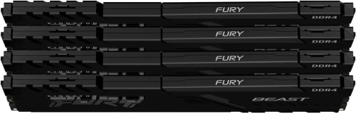 PAMIĘĆ RAM KINGSTON FURY BEAST DDR4 64GB 3200MHZ CL16 (4x16GB)