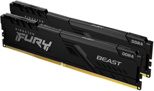 PAMIĘĆ RAM KINGSTON FURY BEAST DDR4 64GB 3200MHZ CL16 (4x16GB)