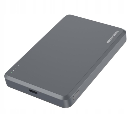 SILVER MONKEY POWERBANK 15W 10000MAH MAGSAFE SZARY