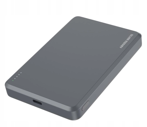 SILVER MONKEY POWERBANK 15W 10000MAH MAGSAFE SZARY