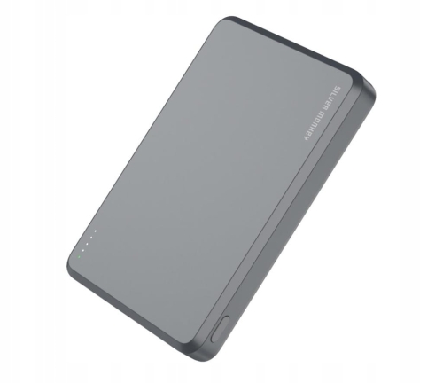 SILVER MONKEY POWERBANK 15W 10000MAH MAGSAFE SZARY
