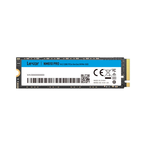 DYSK SSD LEXAR NM610 PRO 1TB M.2 2280 PCIE GEN3x4 NVME