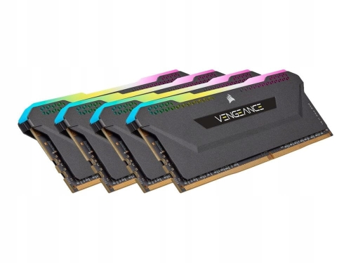 PAMIĘĆ RAM CORSAIR VENGEANCE RGB PRO SL DDR4 64GB 3200MHZ (4x16GB)