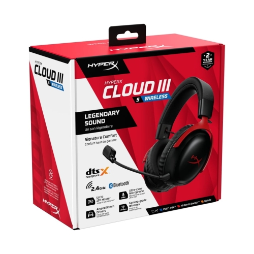 SŁUCHAWKI BEZPRZEWODOWE HYPERX CLOUD III S WIRELESS