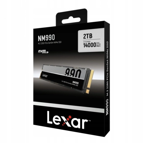 LEXAR NM990 2TB M.2 2280 PCIE GEN5x4 NVME