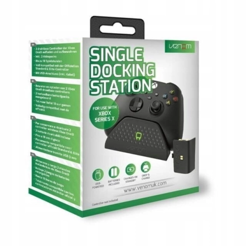 STACJA DOKUJĄCA DO PADA VENOM VS2880 CZARNA XBOX SERIES S/X XBOX ONE