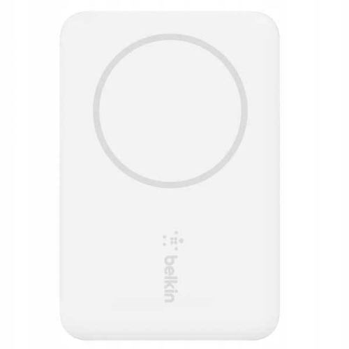 POWERBANK BELKIN BOOSTCHARGE MAGNETIC WIRELESS 2500MAH MAGSAFE BIAŁY