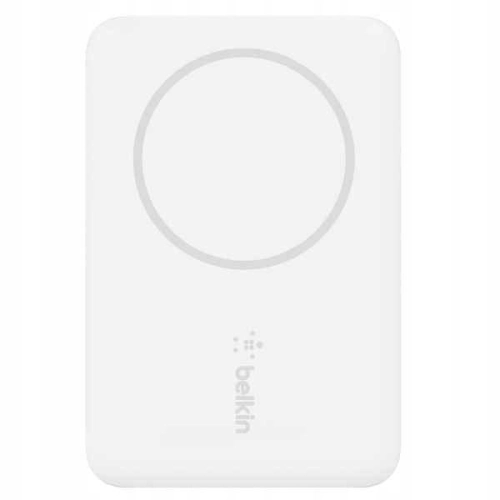 POWERBANK BELKIN BOOSTCHARGE MAGNETIC WIRELESS 2500MAH MAGSAFE BIAŁY