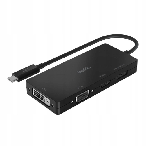ADAPTER BELKIN PRZEJŚCIÓWKA VIDEO USB-C NA HDMI, VGA, DISPLAYPORT, DVI
