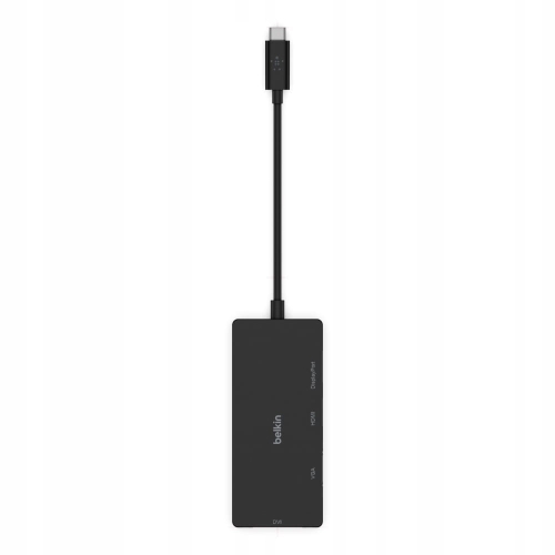 ADAPTER BELKIN PRZEJŚCIÓWKA VIDEO USB-C NA HDMI, VGA, DISPLAYPORT, DVI