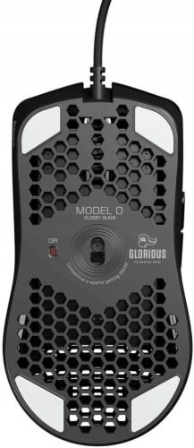 MYSZKA PRZEWODOWA GLORIOUS MODEL O-MINUS GLOSSY BLACK CZARNA