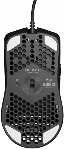 MYSZKA PRZEWODOWA GLORIOUS MODEL O-MINUS GLOSSY BLACK CZARNA