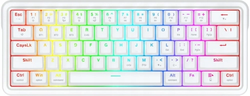 KLAWIATURA BEZPRZEWODOWA REDRAGON DRACONIC V2 PRO BIAŁA