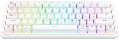 KLAWIATURA BEZPRZEWODOWA REDRAGON DRACONIC V2 PRO BIAŁA