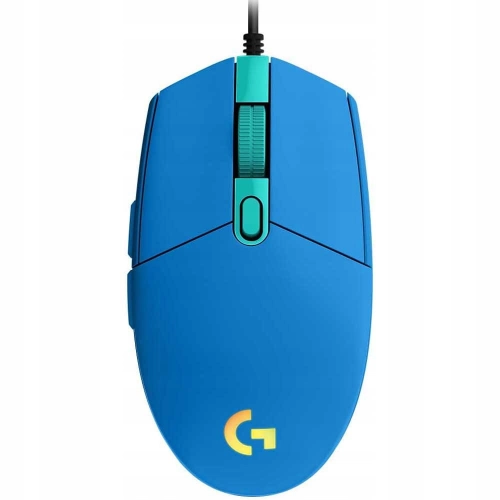 MYSZKA PRZEWODOWA LOGITECH G203 LIGHTSYNC NIEBIESKA