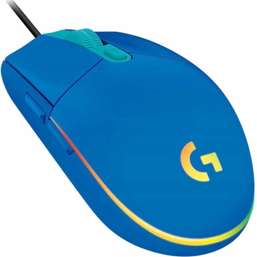 MYSZKA PRZEWODOWA LOGITECH G203 LIGHTSYNC NIEBIESKA