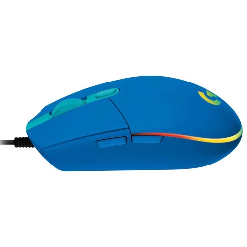 MYSZKA PRZEWODOWA LOGITECH G203 LIGHTSYNC NIEBIESKA