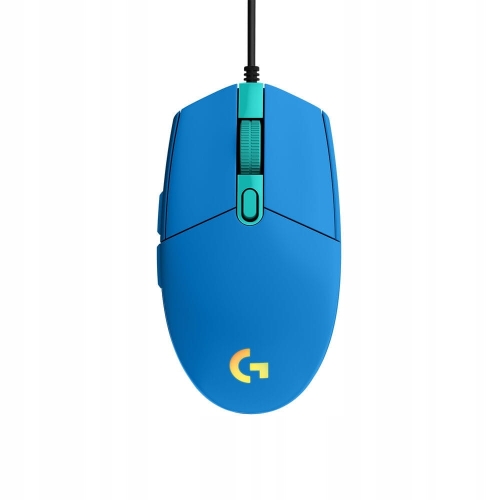 MYSZKA PRZEWODOWA LOGITECH G203 LIGHTSYNC NIEBIESKA