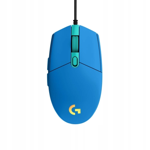 MYSZKA PRZEWODOWA LOGITECH G203 LIGHTSYNC NIEBIESKA