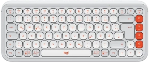 KLAWIATURA BEZPRZEWODOWA LOGITECH POP ICON KEYS BIAŁA
