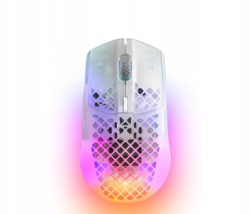 MYSZKA BEZPRZEWODOWA STEELSERIES AEROX 3 WIRELESS GHOST BIAŁA [62610]