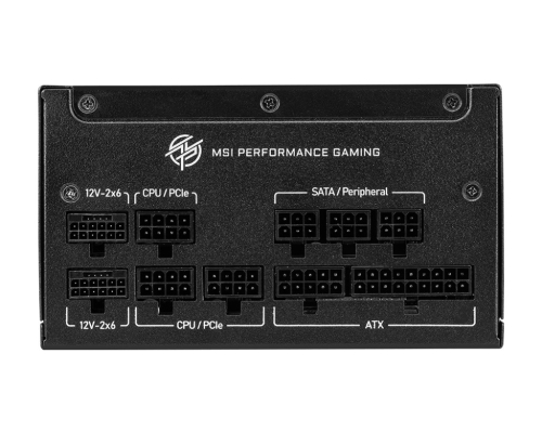 ZASILACZ MODULARNY MSI MPG A1000GS PCIE5 1000W 80+ GOLD PLUS ATX 3.1