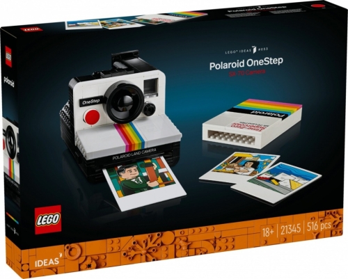 ZESTAW KLOCKI LEGO IDEAS 21345 APARAT POLAROID ONE STEOP SX-70