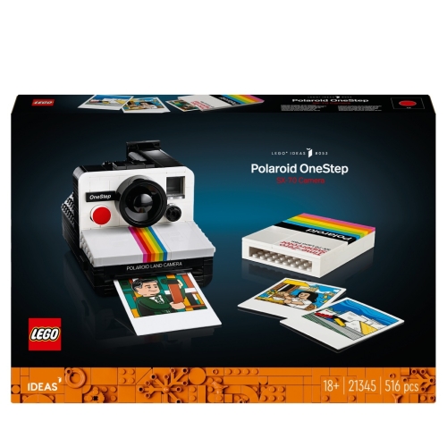ZESTAW KLOCKI LEGO IDEAS 21345 APARAT POLAROID ONE STEOP SX-70
