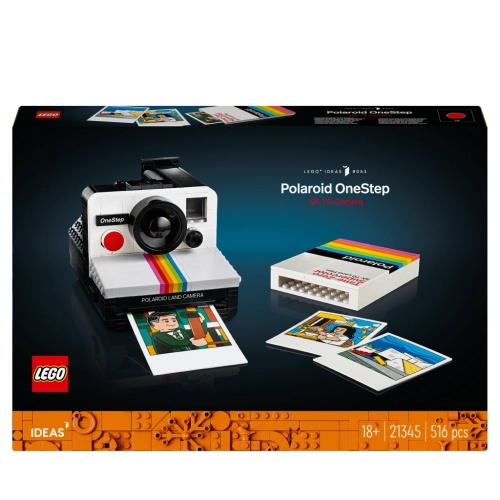 ZESTAW KLOCKI LEGO IDEAS 21345 APARAT POLAROID ONE STEOP SX-70